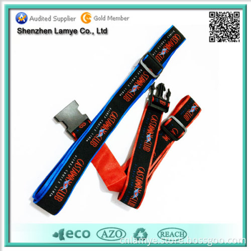 Top Quality 5cm Woven in Logo Nylon Luggage Bag Belt